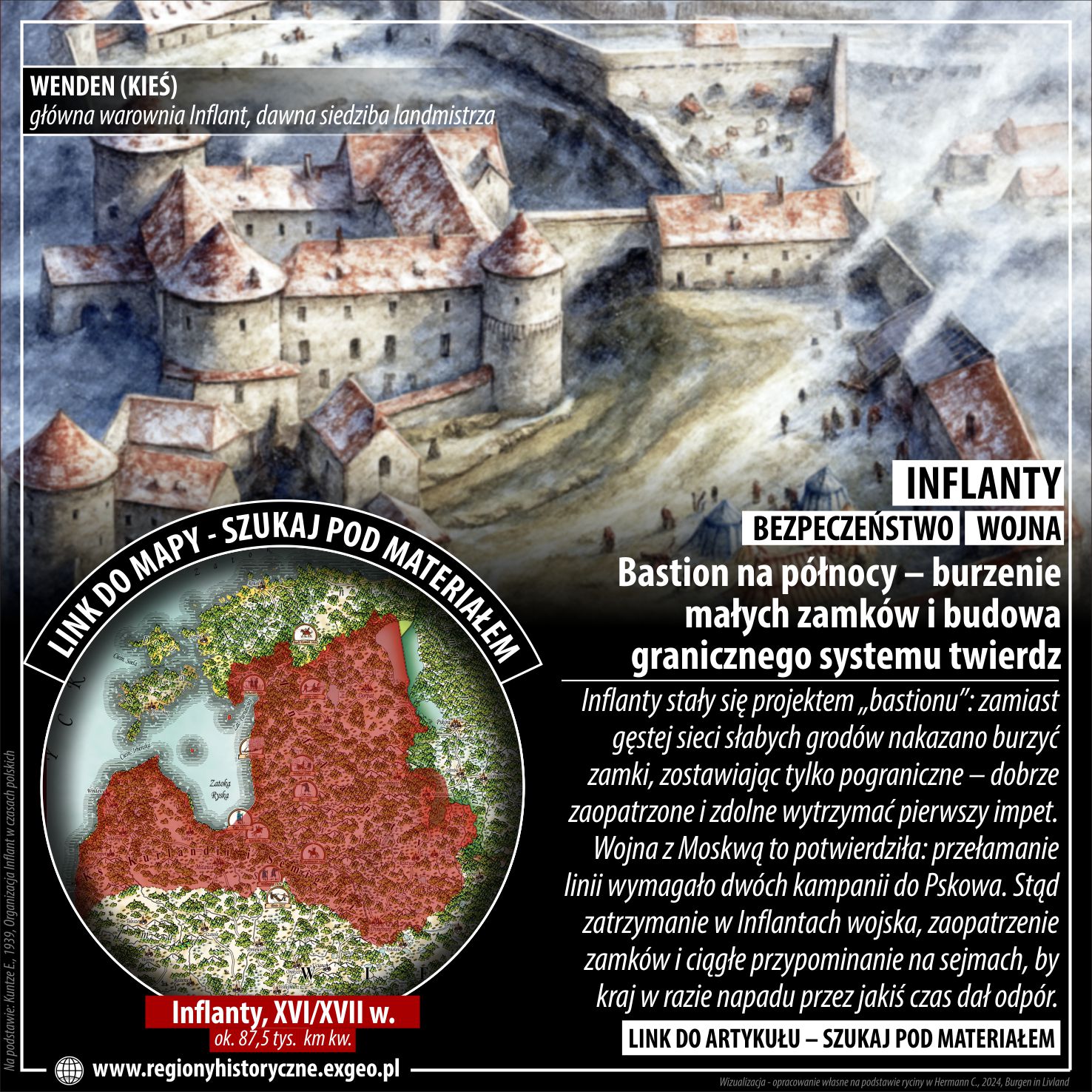 INFLANTY | Bastion na północy – burzenie małych zamków i budowa granicznego systemu twierdz